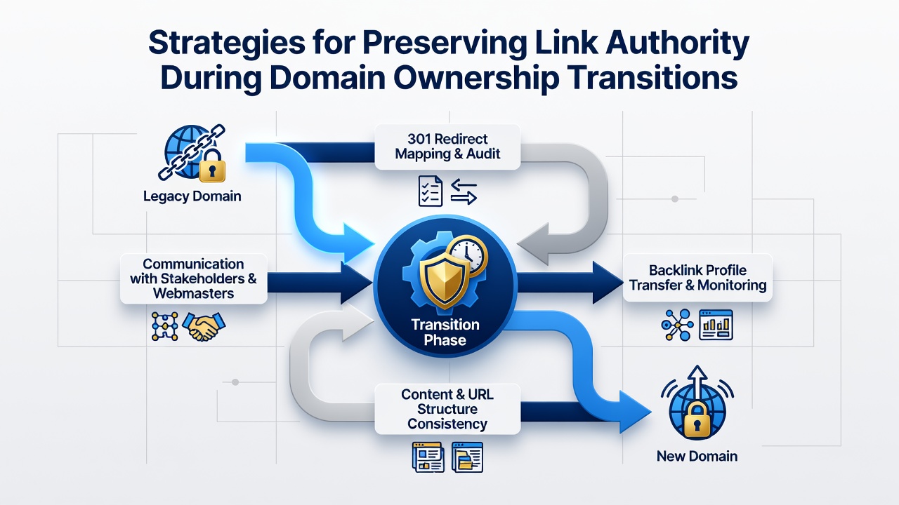 Strategies for Preserving Link Authority During Domain Ownership Transitions
